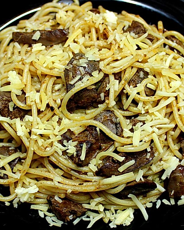Spaghetti ai fegatini