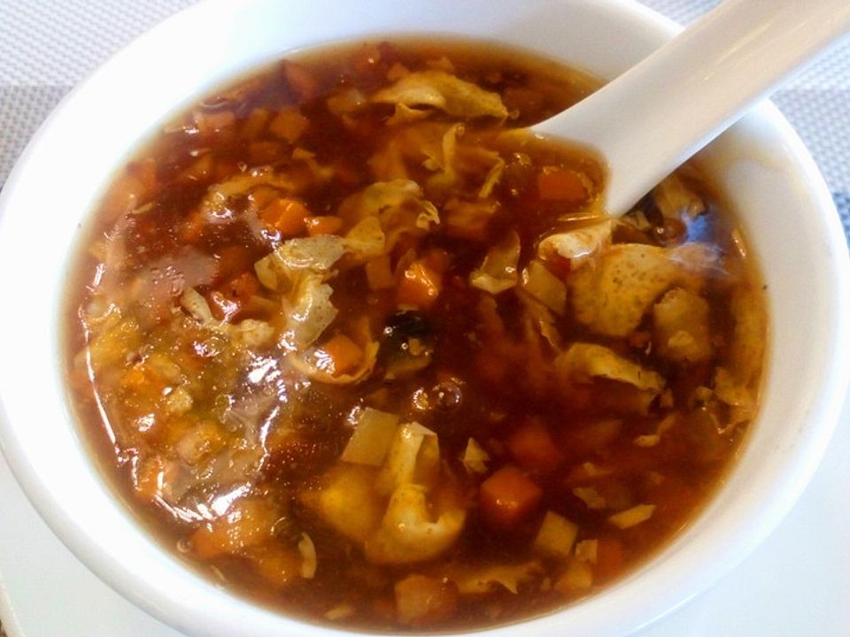Chinesische Suppe pikant von linda33| Chefkoch