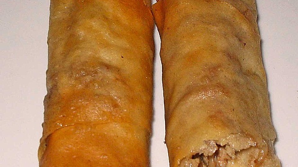 Frühlingsrollen aus türkischen Yufka-Teigblättern-image