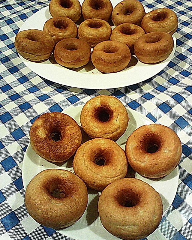 Donuts aus Quarkteig mit Stevia