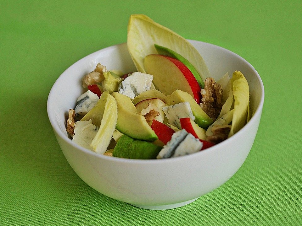 Chicoree-Avocado-Apfel-Salat von ars_vivendi| Chefkoch