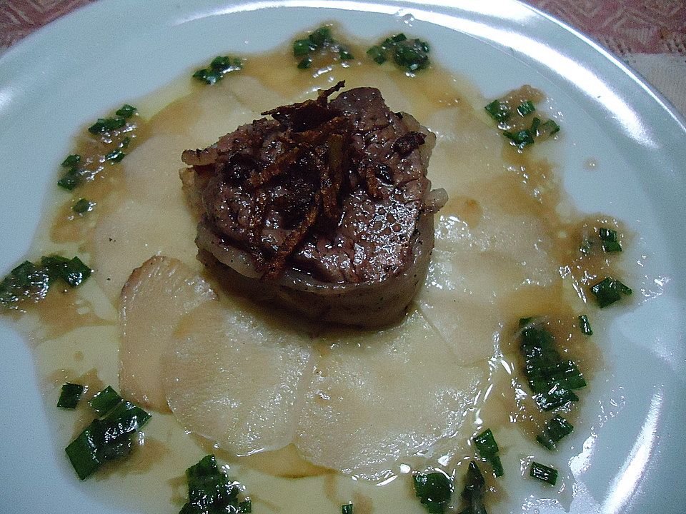 Tournedos mit Rettich von hefide| Chefkoch