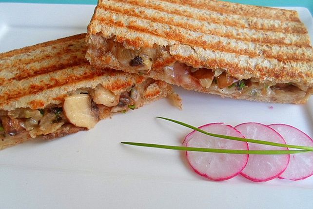 Champignon-Sandwich von schaech001| Chefkoch