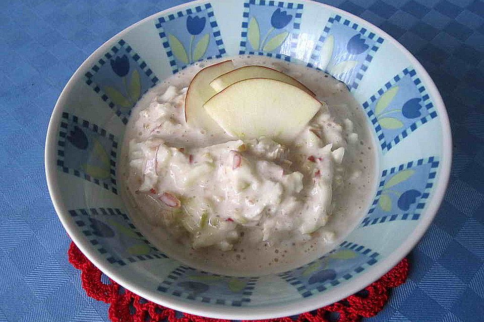 Apfel-Bananen-Müsli