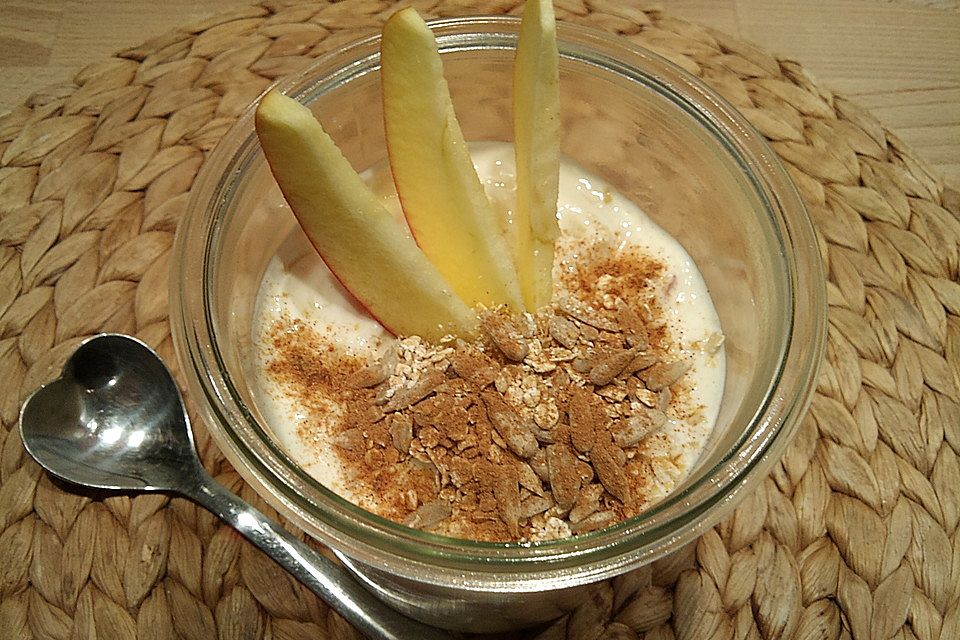 Apfel-Bananen-Müsli