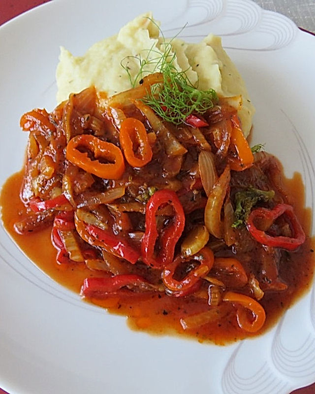 Paprika-Fenchel-Schmorgemüse
