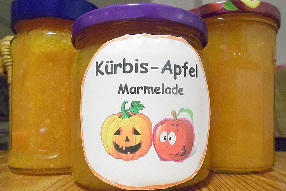 Kürbis-Apfel-Marmelade