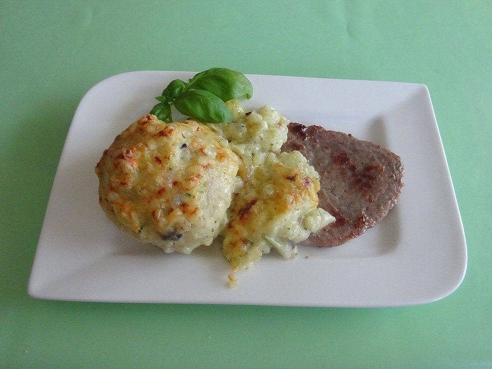 Gefüllter Kohlrabi mit Minutensteaks von mc-network| Chefkoch