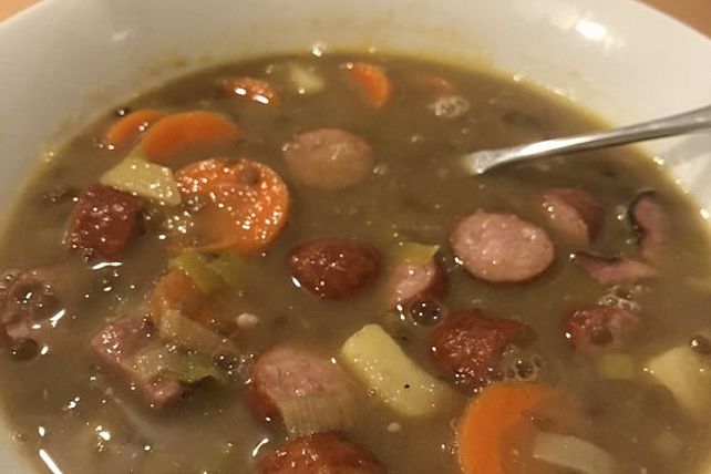 Linsensuppe, klassisch von illa| Chefkoch