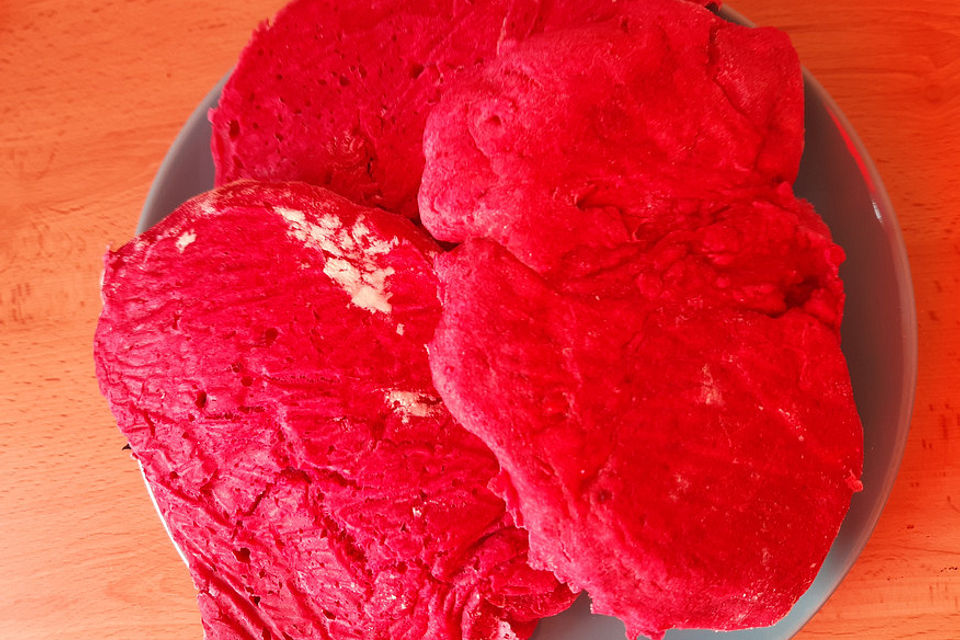 Rote Bete-Pitabrot Rote Bete-Pitabrot
