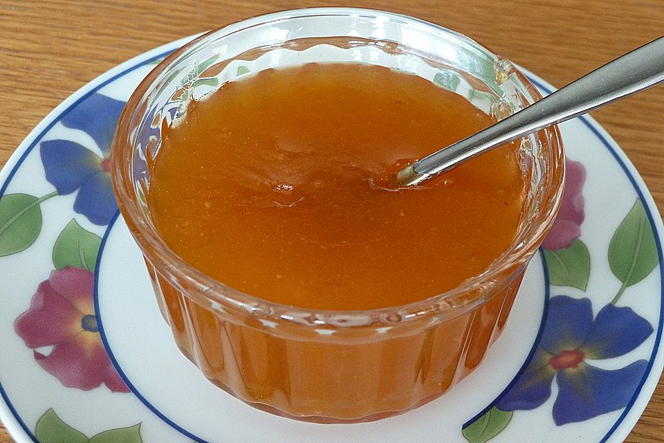 Roibusch-Aprikosen-Marmelade