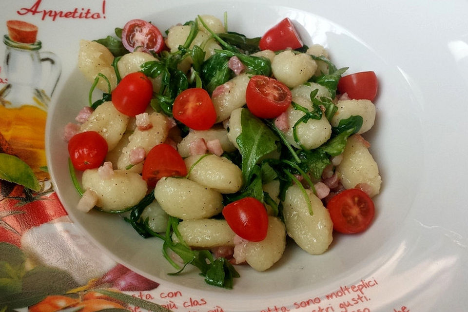 Gnocchi-Pfanne mit Rucola