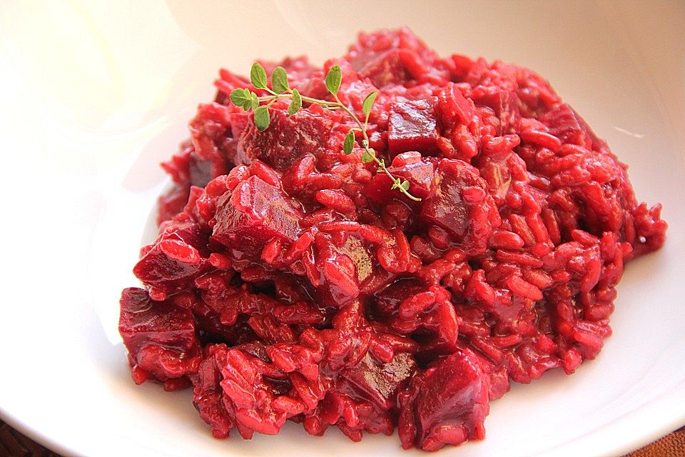 Rote Bete Risotto