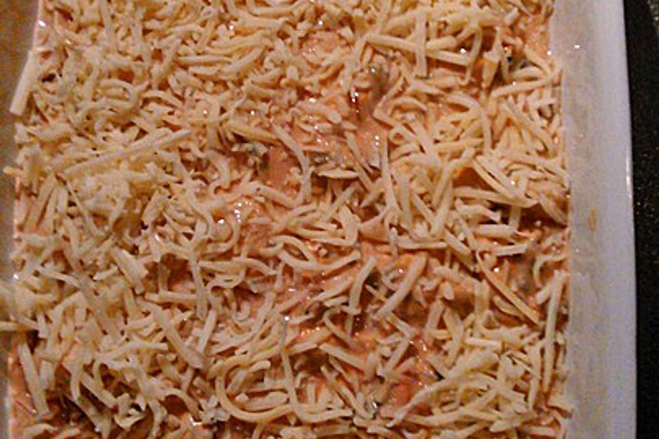Überbackene Miesmuscheln Überbackene Miesmuscheln