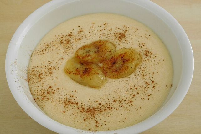 Grießbrei mit gebratener Banane von stormpike| Chefkoch