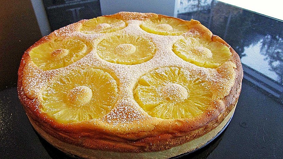 Kuchen Mit Ananas Aus Der Dose - Kokos Ananas Kuchen Rezept Ichkoche At ...