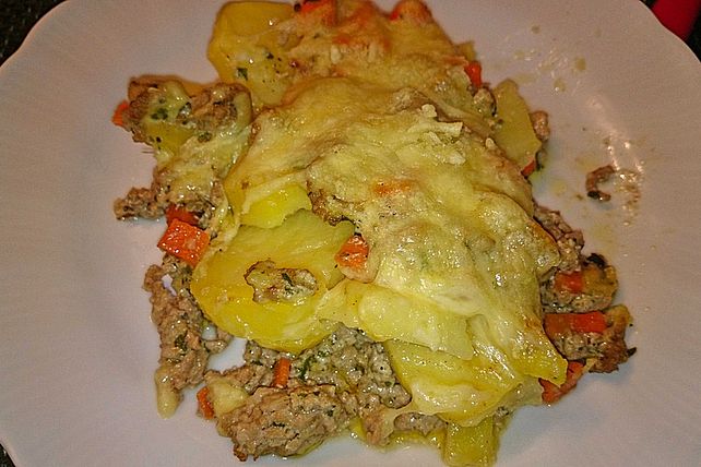 Kartoffel-Hackfleisch-Gratin von -Naddii-| Chefkoch