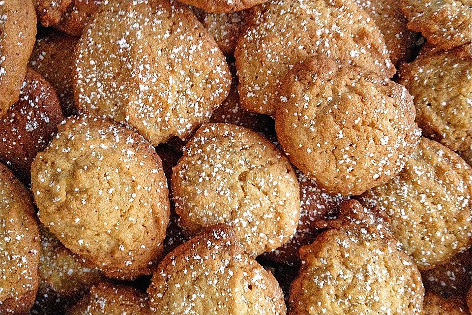 Marzipanplätzchen mit Orangenlikör