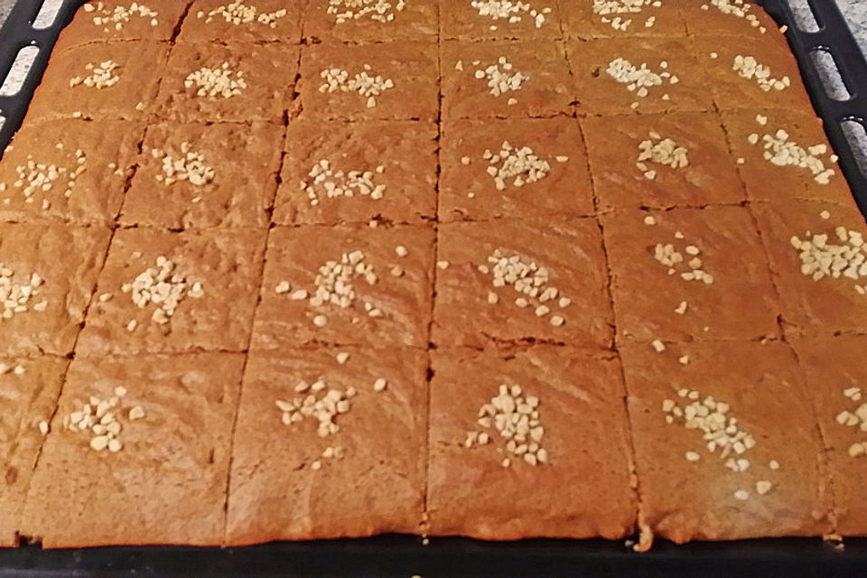 Veganer Lebkuchen mit Löwenzahnhonig