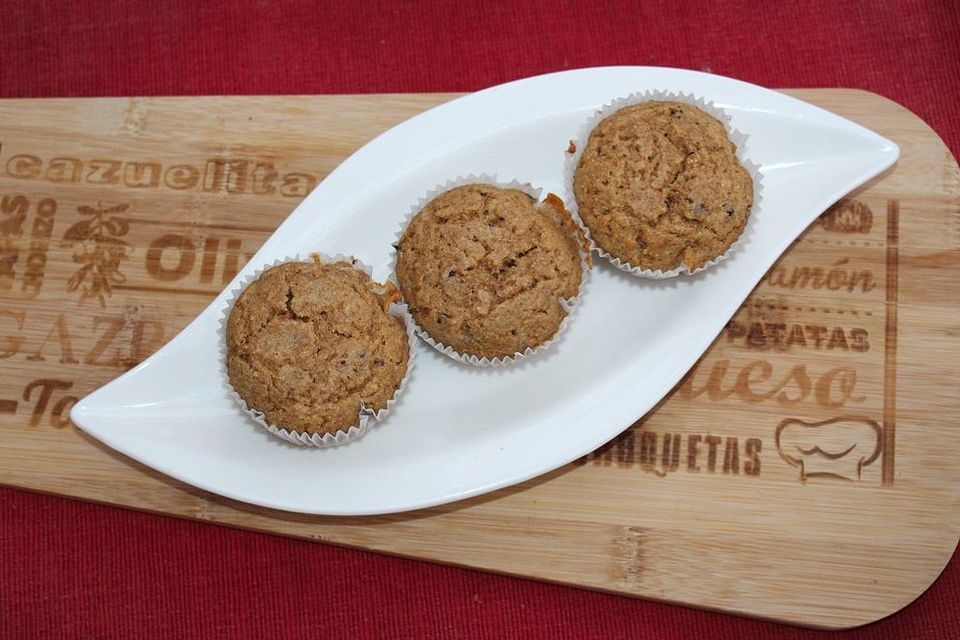 Weihnachts-Muffins mit Spekulatiusgewürz