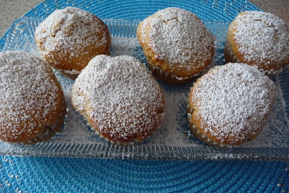 Weihnachts-Muffins mit Spekulatiusgewürz