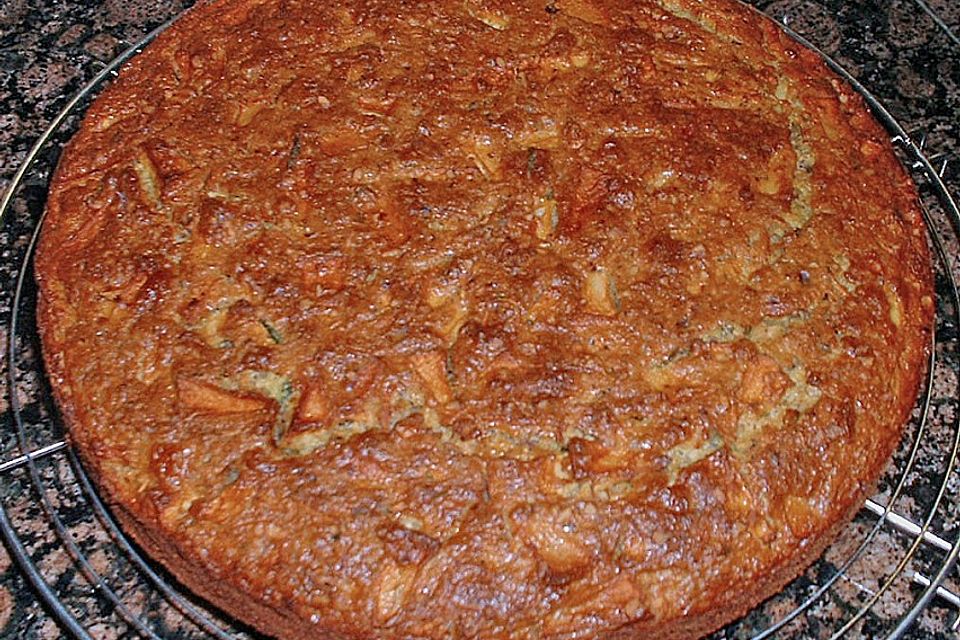 Möhren - Zucchini - Apfel - Kuchen