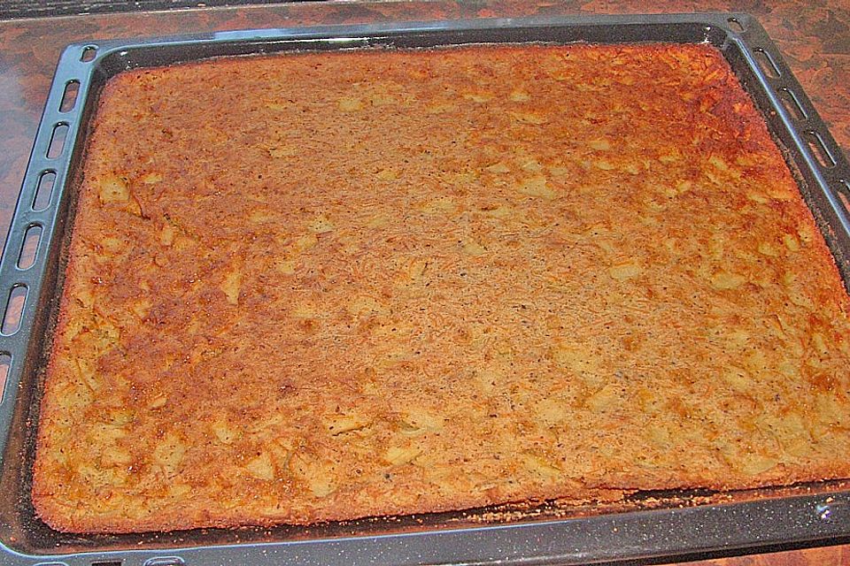 Möhren - Zucchini - Apfel - Kuchen