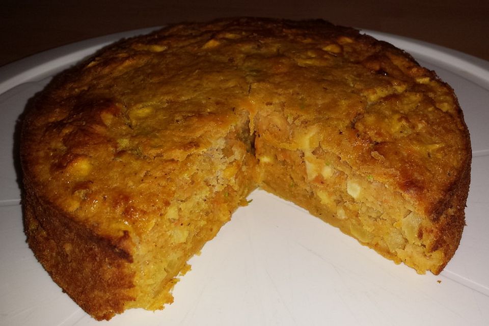 Möhren - Zucchini - Apfel - Kuchen