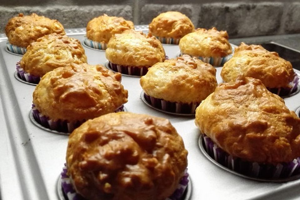 Herzhafte Käse-Buttermilch-Muffins