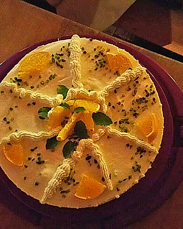 Orangen-Buttermilch-Torte