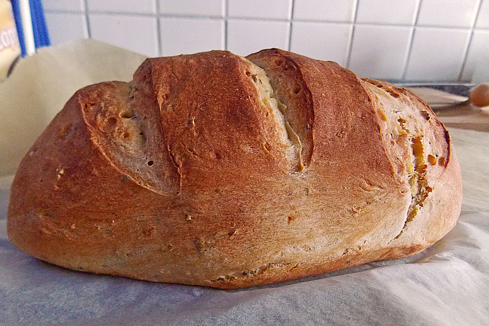 Knoblauch - Salbei Brot