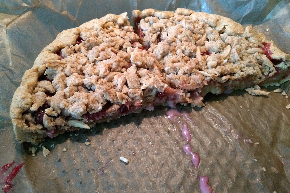 Veganer Zwetschgen-Mandel-Kuchen