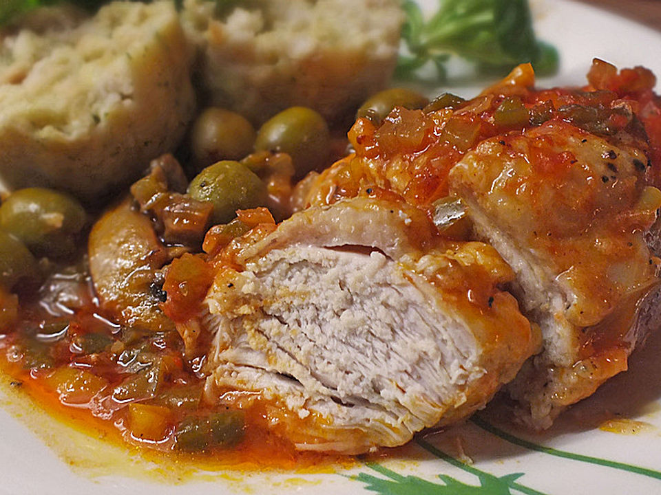 Mediterranes Hahnchen Aus Dem Backofen Von Badegast1 Chefkoch