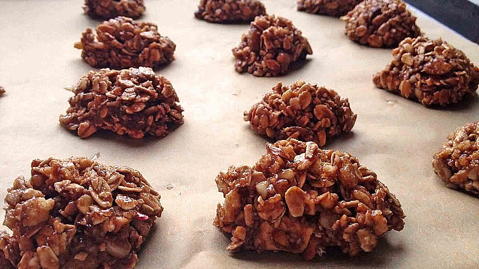 Fioras Müsli-Krokant-Makronen von backen_schenken| Chefkoch