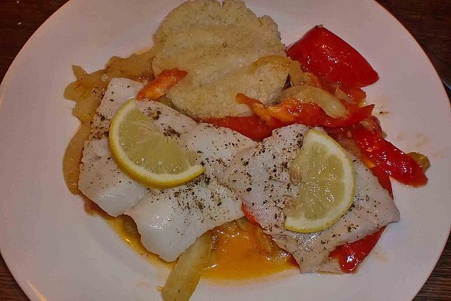 Heilbutt auf Tomaten-Fenchel-Gemüse von HansenWurst| Chefkoch