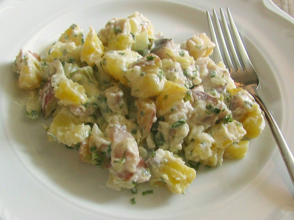 Matjes-Kartoffelsalat von pralinchen | Chefkoch