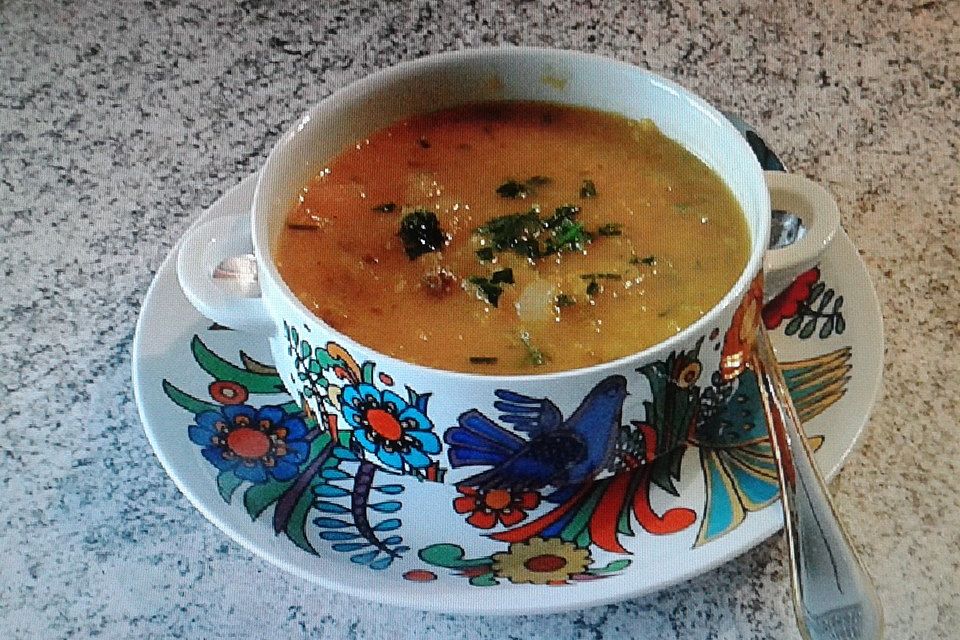 Ingrids Kürbissuppe