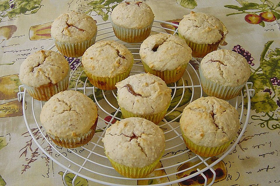 Himbeer - Marzipan - Muffins