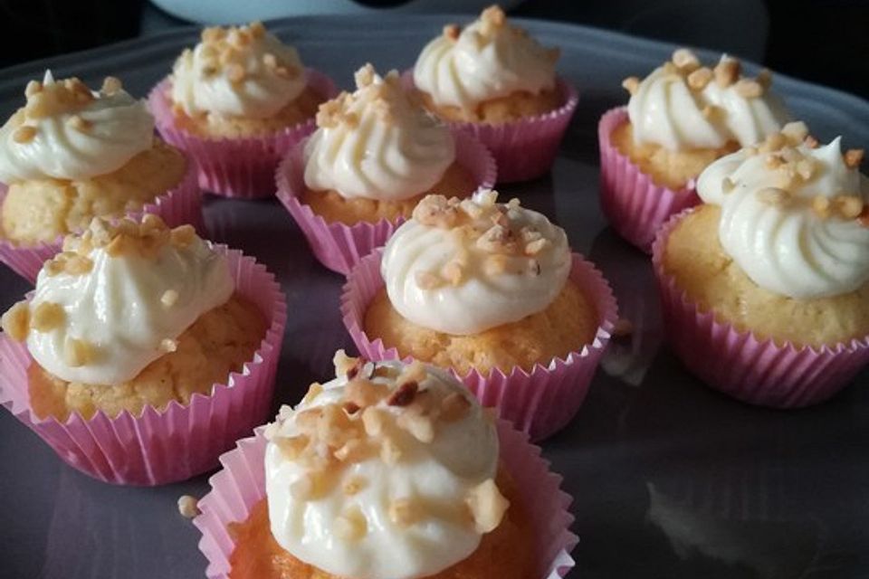 Mini Frankfurter-Kranz-Cupcakes