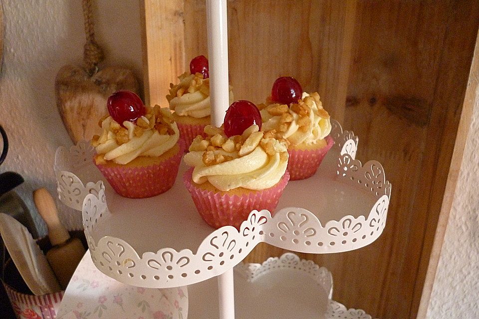 Mini Frankfurter-Kranz-Cupcakes