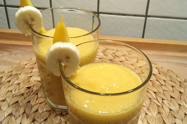Mango-Bananen-Smoothie von seli1409 | Chefkoch