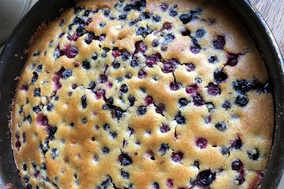 Veganer Zwetschgen-Grieß-Nuss-Kuchen