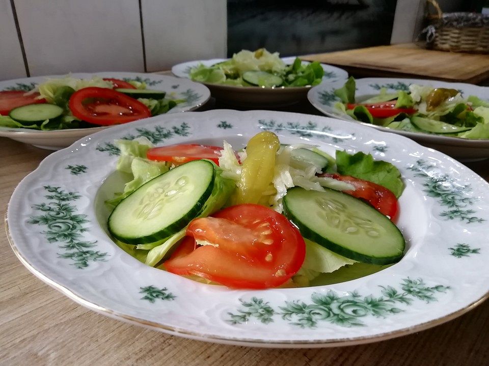 Leichtes Salatdressing für grüne oder gemischte Salate von bossbaer ...