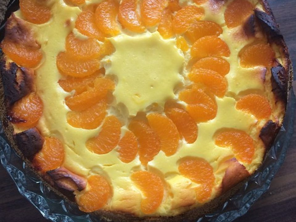 Quarktorte Ohne Boden Mit Mandarinen Von Steffi1012 Chefkoch