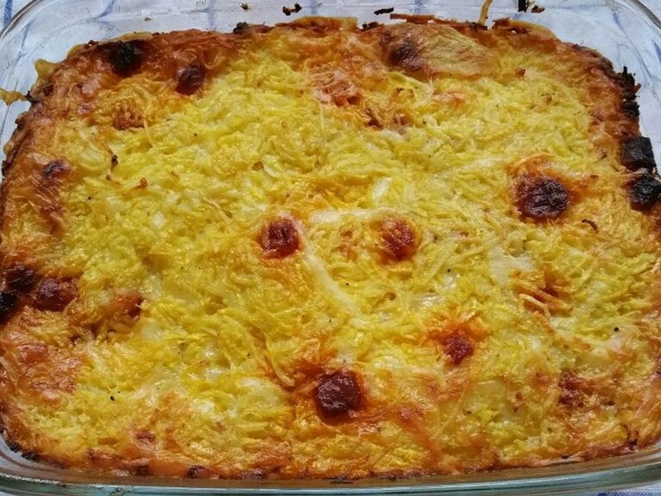 Kürbis-Kartoffel-Ofenrösti mit Chorizo von dodith | Chefkoch