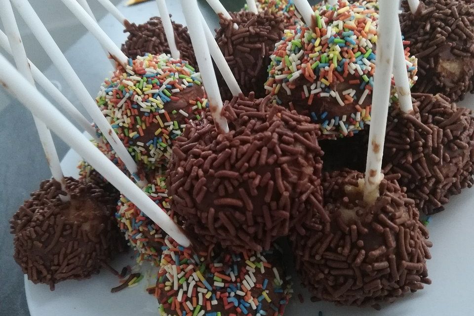 Schnelle Cake-Pops ohne Backen