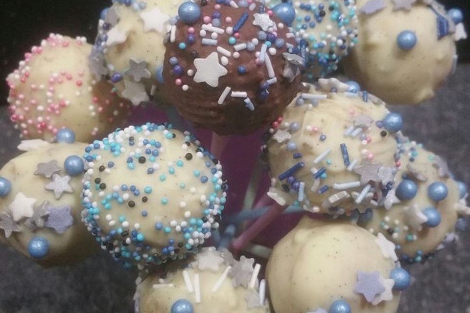 Schnelle Cake-Pops ohne Backen