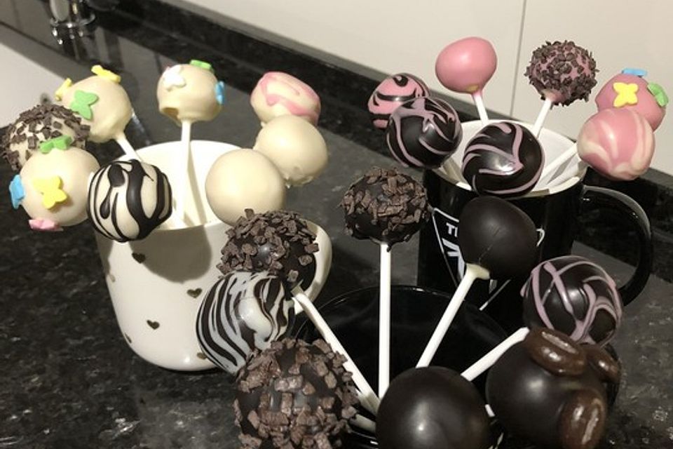 Schnelle Cake-Pops ohne Backen