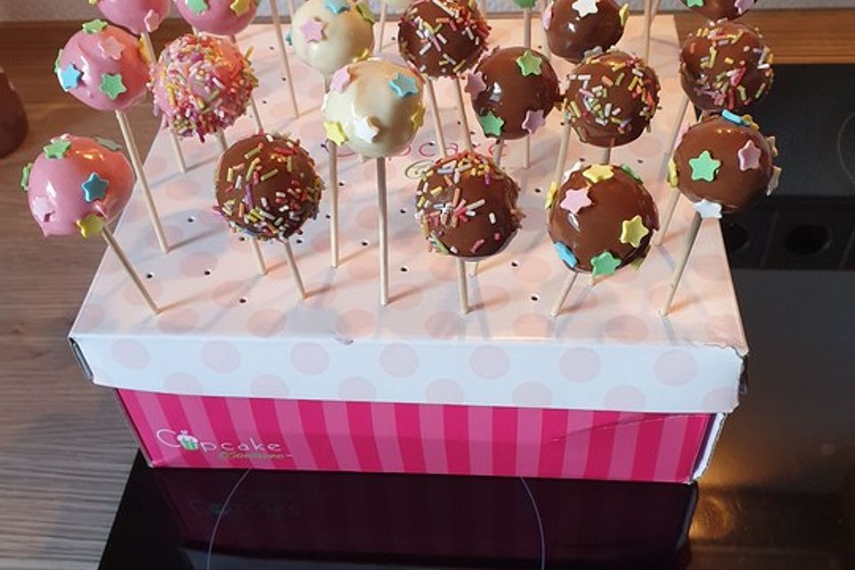 Schnelle Cake-Pops ohne Backen