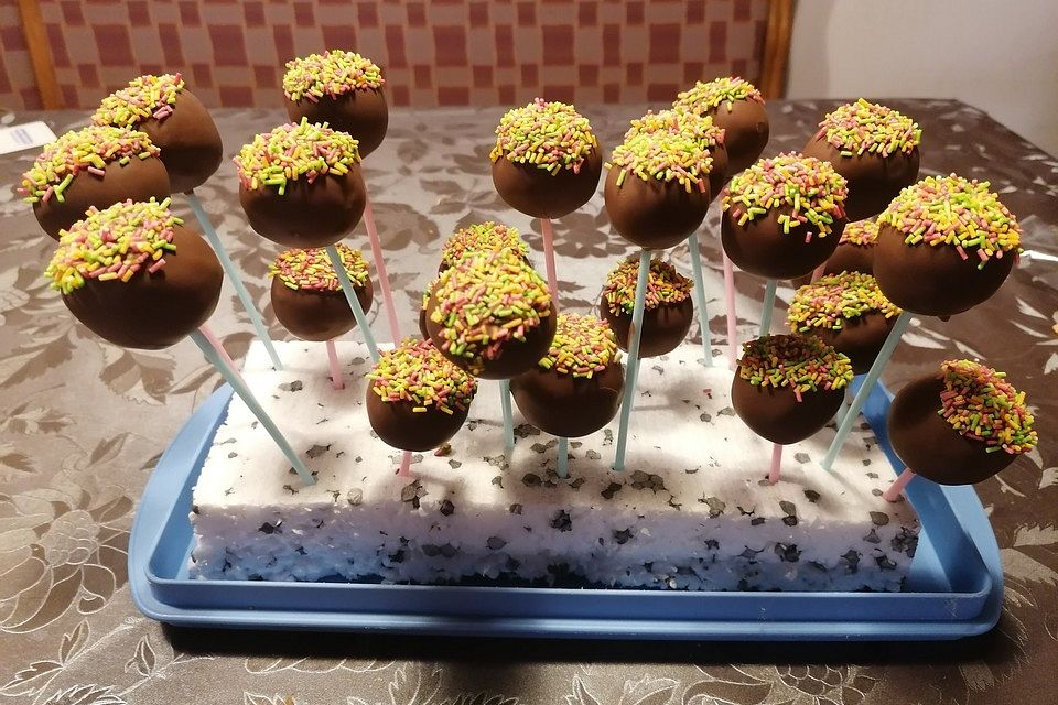 Schnelle Cake-Pops ohne Backen